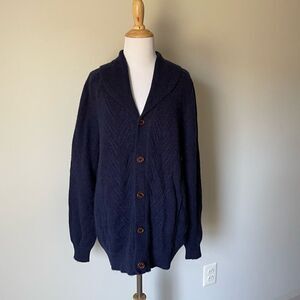 Tommy Bahama 100% Baby Alpaca Wool Cardigan